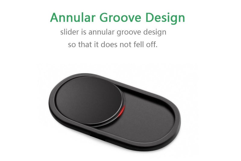 CloudValley Camera Cover Slide, 0.026 Inch Metal Webcam Cover for MacBook Pro, MacBook Air, Laptop, Mac, PC, iPad, iPhone, Ultra-Thin Privacy Covers [Black - 5 Pack] - Image 4